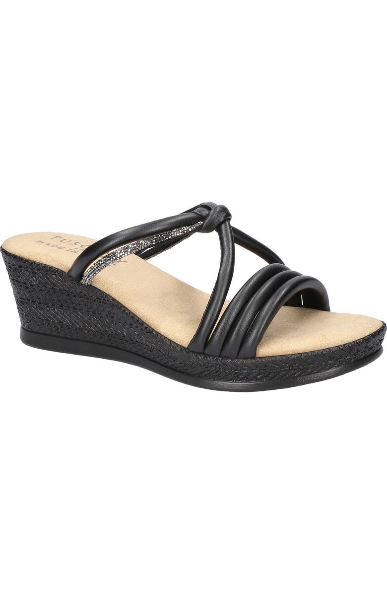TUSCANY by Easy Street<sup>®</sup> Elvera Wedge Sandal, Main, color,