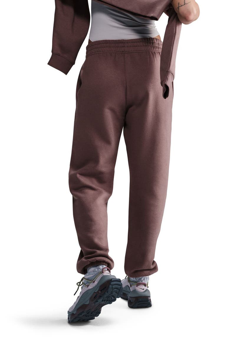 Sportswear Essential Fleece Pants, Alternate, color, SMOKEY MAUVE/ BLACK
