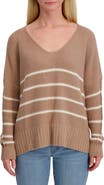 Lucky Brand Striped Textured Sweater