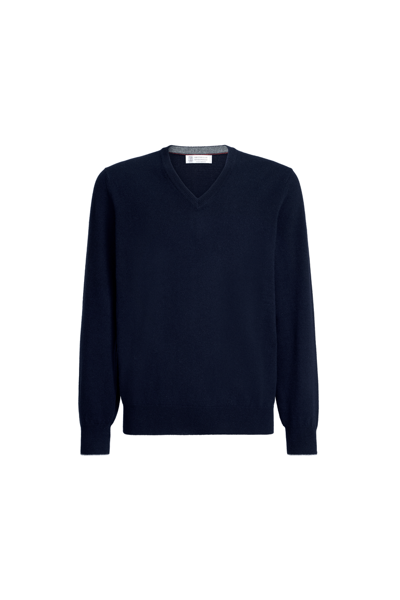 Cashmere sweater, Alternate, color, Navy Blue