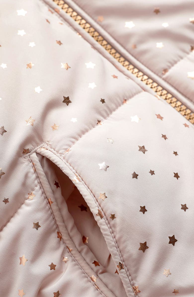 NEXT Kids' Star Snowsuit with Faux Fur Trim, Alternate, color, 