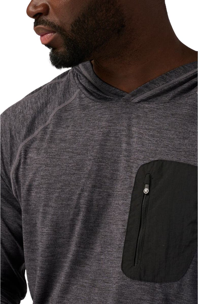 Backcountry Destination Pullover Hoodie - Men's, Alternate, color, Turbulence/Black