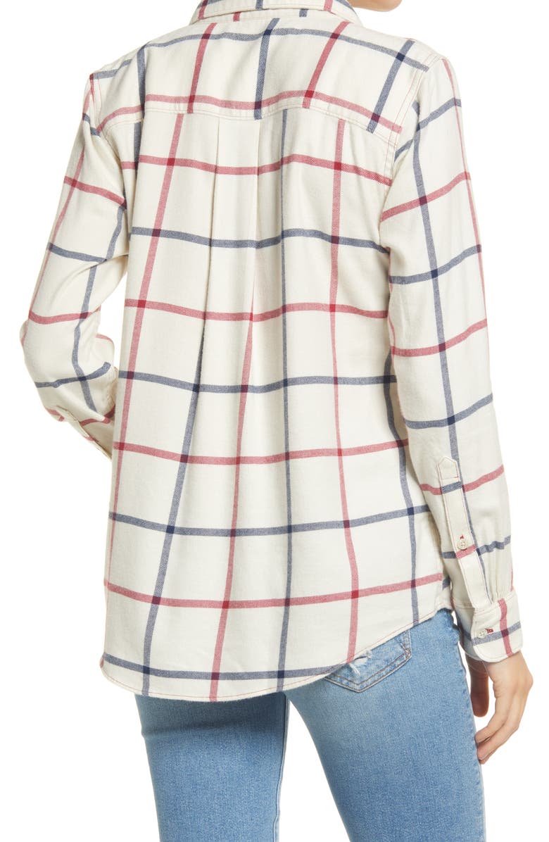Faherty The Classic Stretch Flannel Button-Up Shirt, Alternate, color,