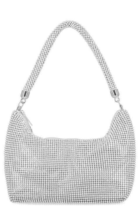 Julian Rhinestone Hobo Bag