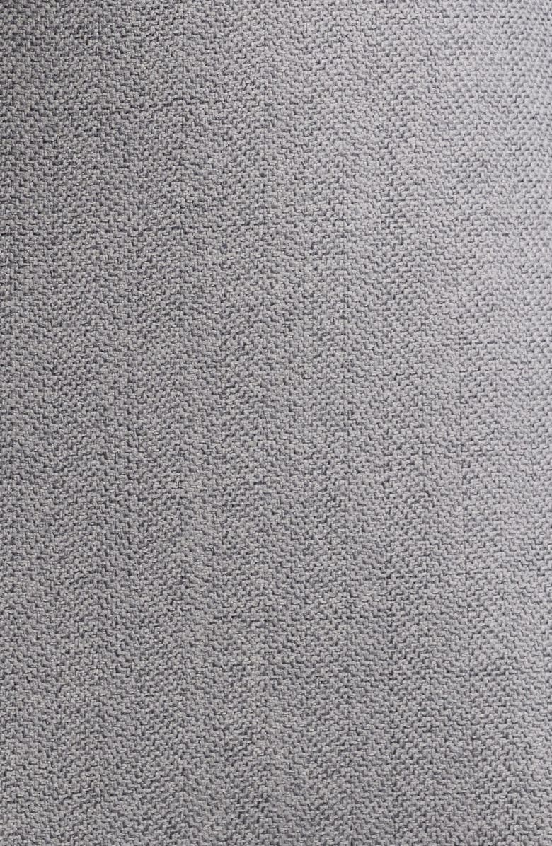 Tahari ASL One-Button Blazer, Alternate, color, Heather Grey