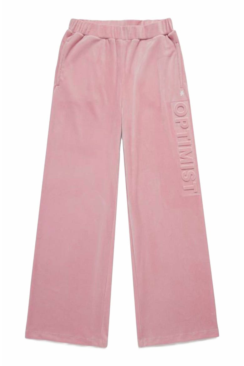 Optimist Velour Pants, Alternate, color, PINK