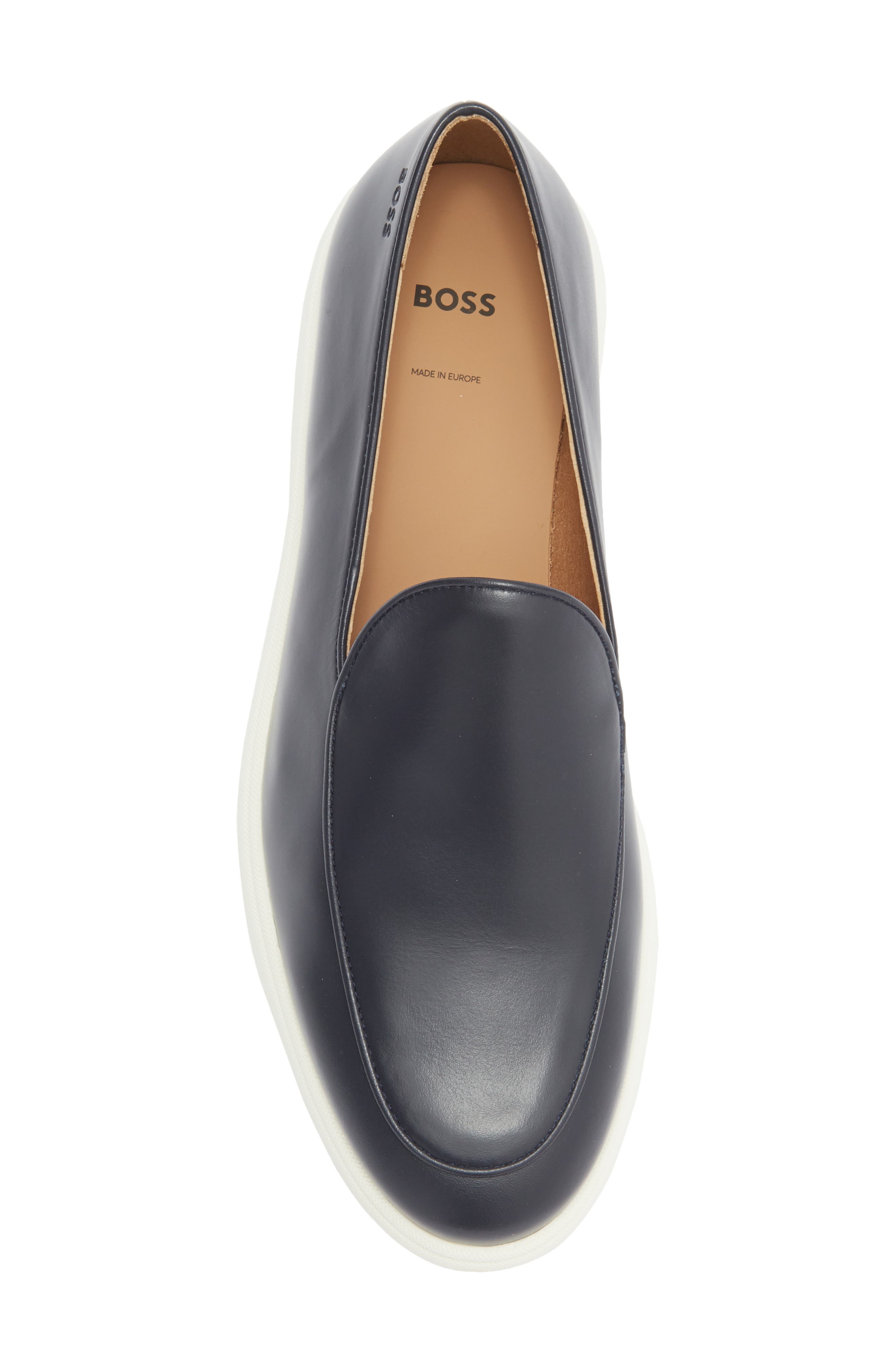 BOSS Sienne Loafer, Alternate, color, Dark Blue