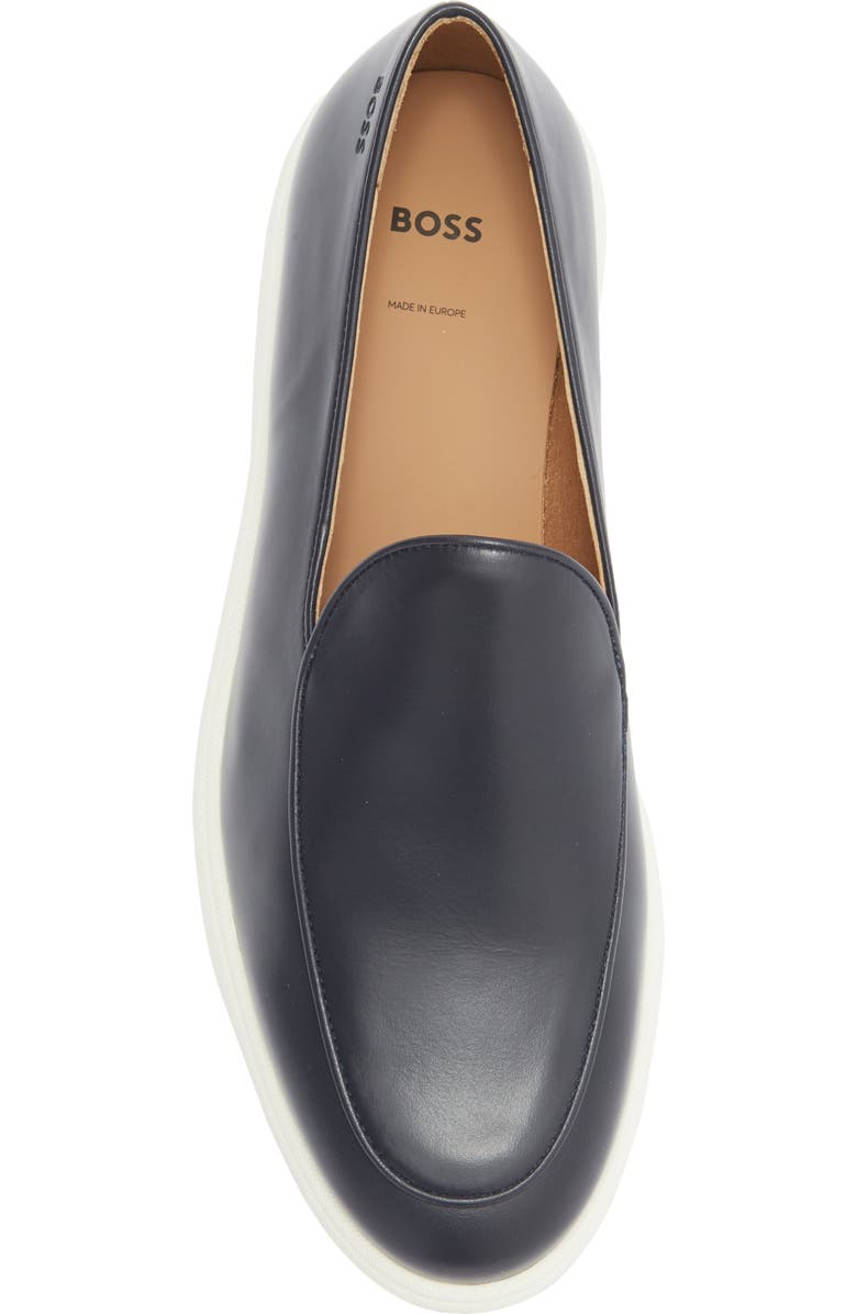 BOSS Sienne Loafer, Alternate, color, Dark Blue