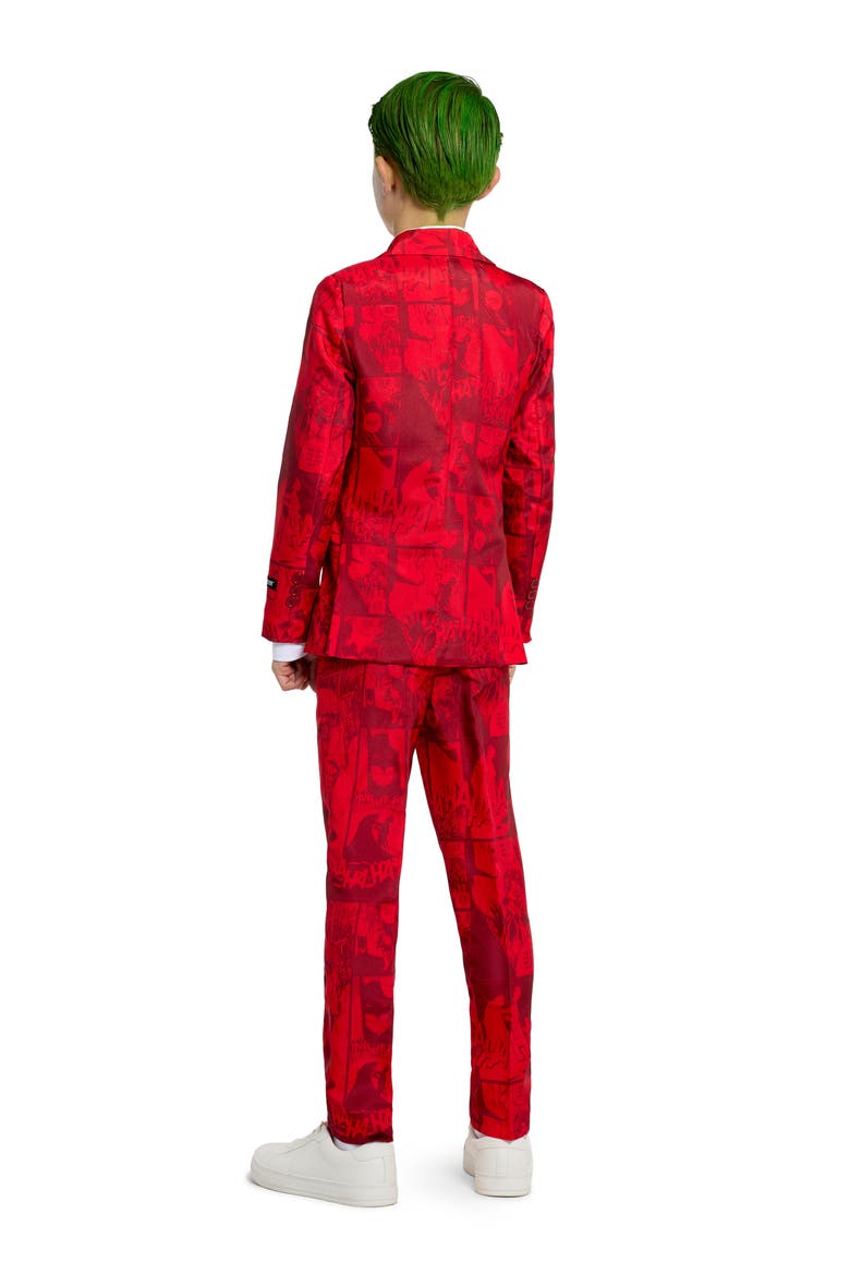 SUITMEISTER Kids' Joker Three-Piece Suit and Tie, Alternate, color, RED