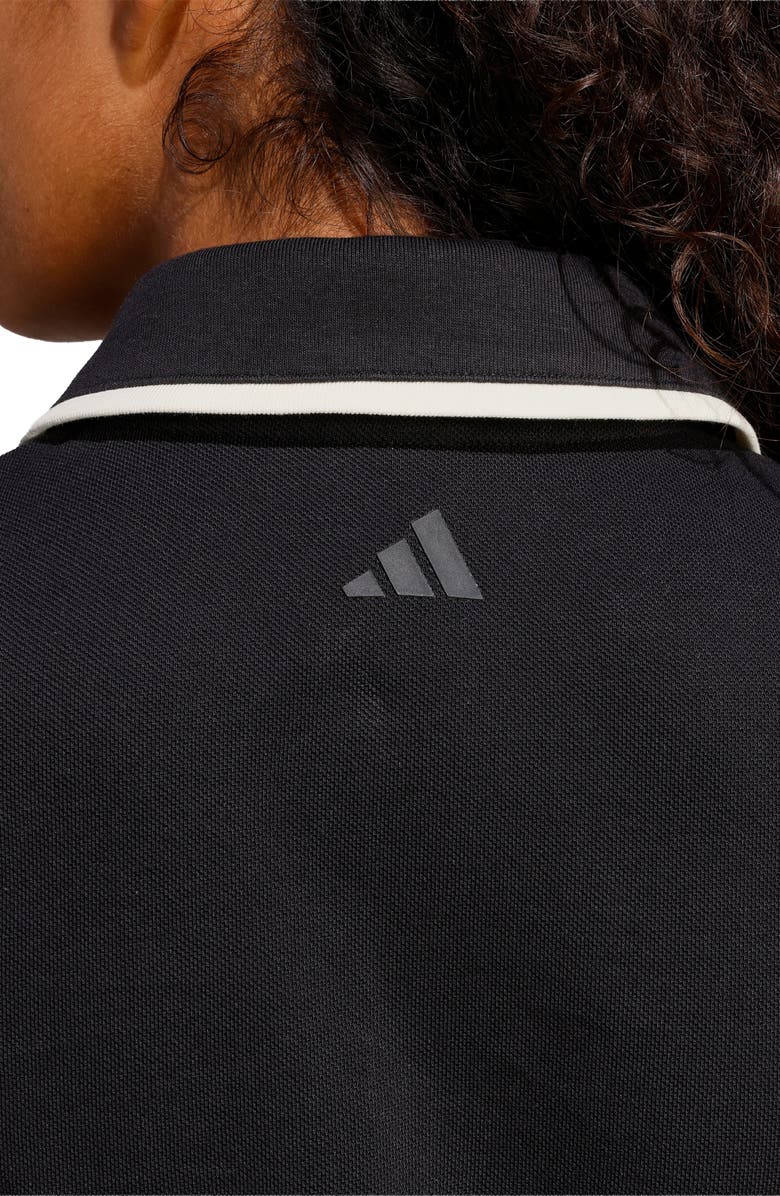 adidas Seasonal Essentials Colorpop Dress, Alternate, color, Black/ Off White/