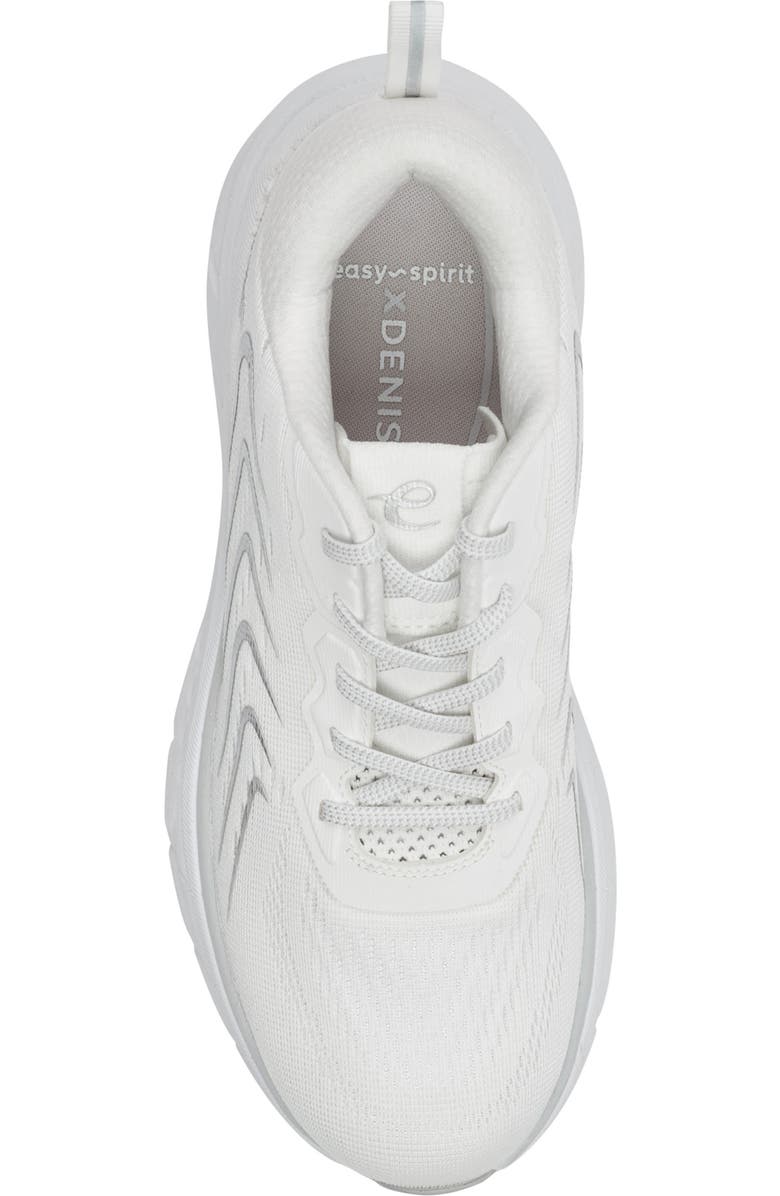 Easy Spirit x Denise Austin Maelie Sneaker, Alternate, color, White