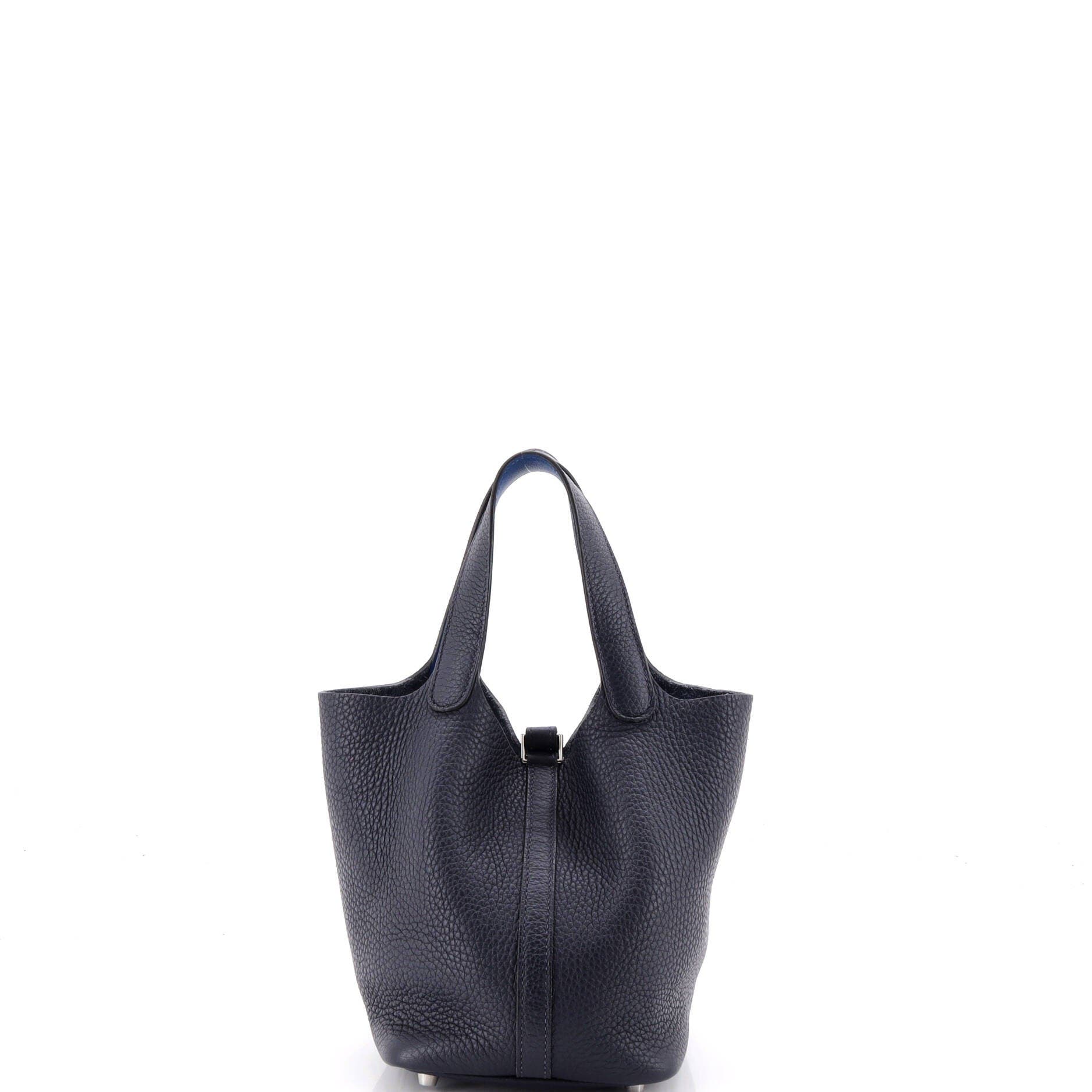 Eclat Picotin Lock Bag Clemence PM, Alternate, color, Blue