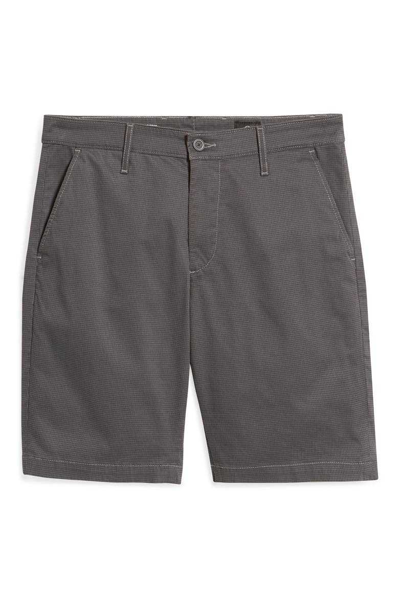 Griffin Geo Print Flat Front Shorts, Alternate, color, JORDAN FOLKESTONE GREY