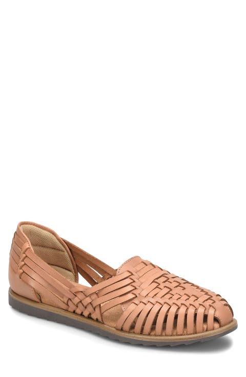 Ranie Woven Leather Flat (Women)