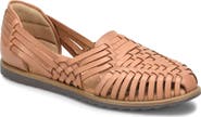 EUROSOFT Ranie Woven Leather Flat