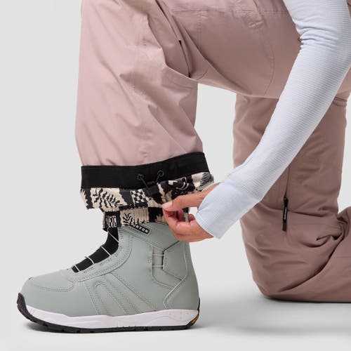 Backcountry Crestcruiser Insulated Bib In Neutral