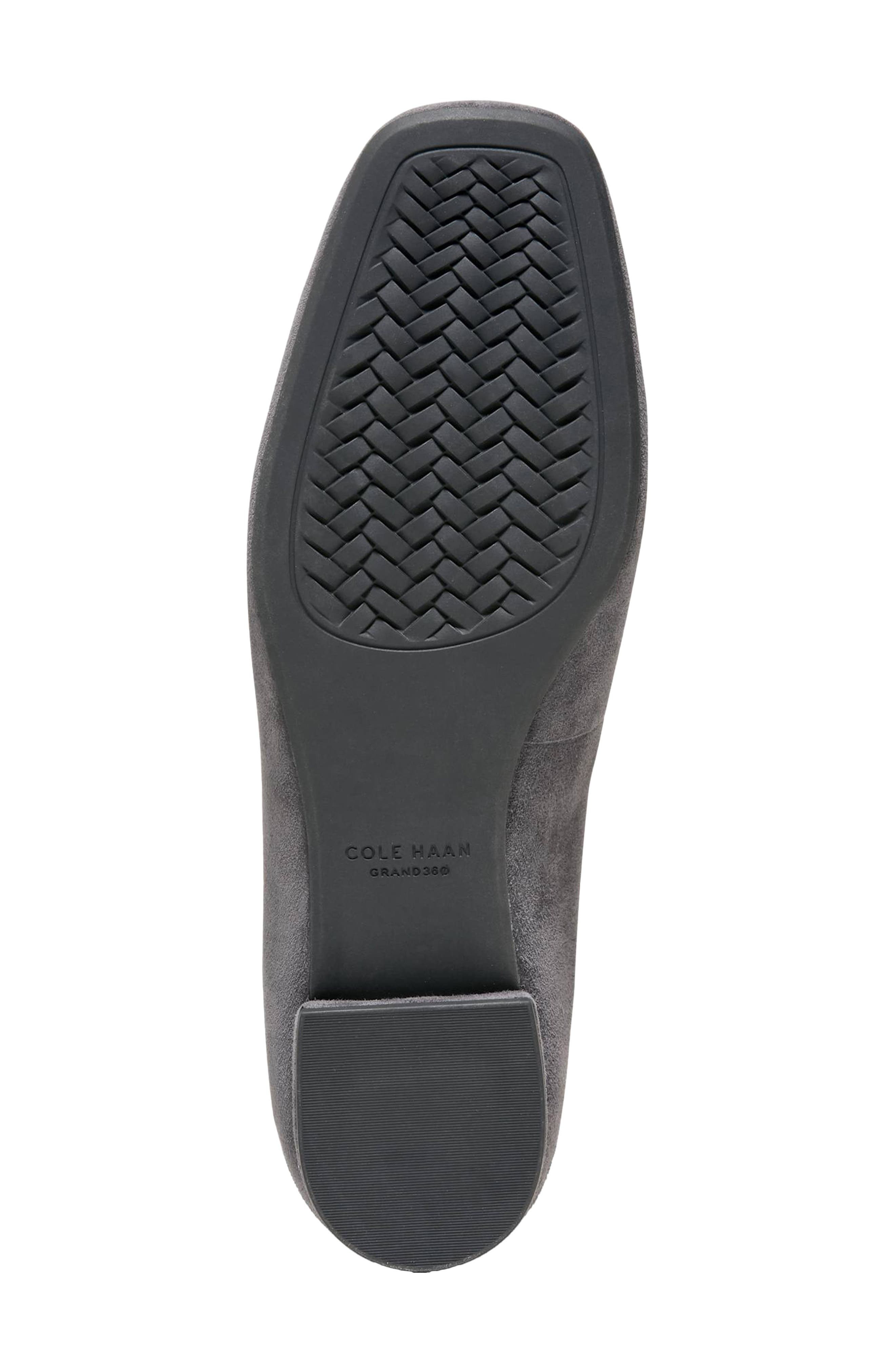 Go-To Valinda Mary Jane Flat, Alternate, color, BLACKENED PEARL SUEDE