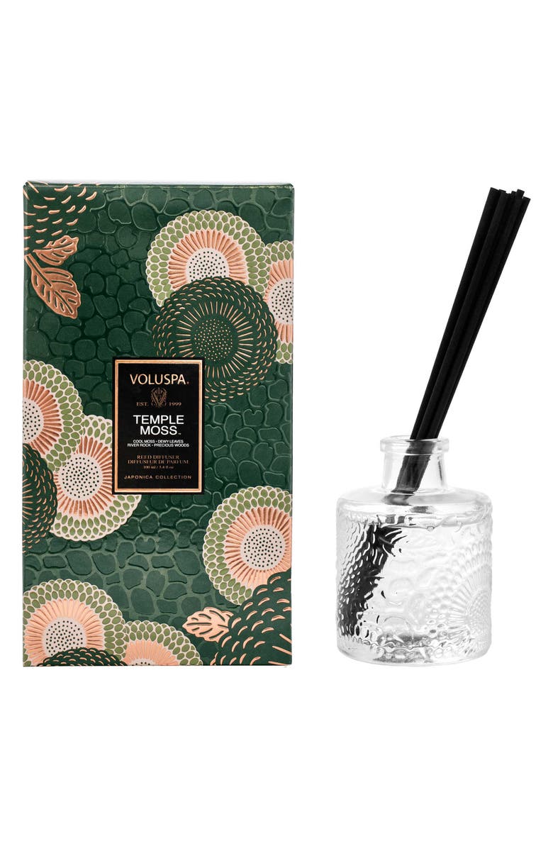 Voluspa Temple Moss Reed Diffuser, Alternate, color, Temple Moss