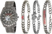 True Religion Buddha Bracelet Watch, 44.5mm & Assorted Bracelets Set