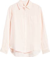 Caslon® Casual Linen Button-Up Shirt