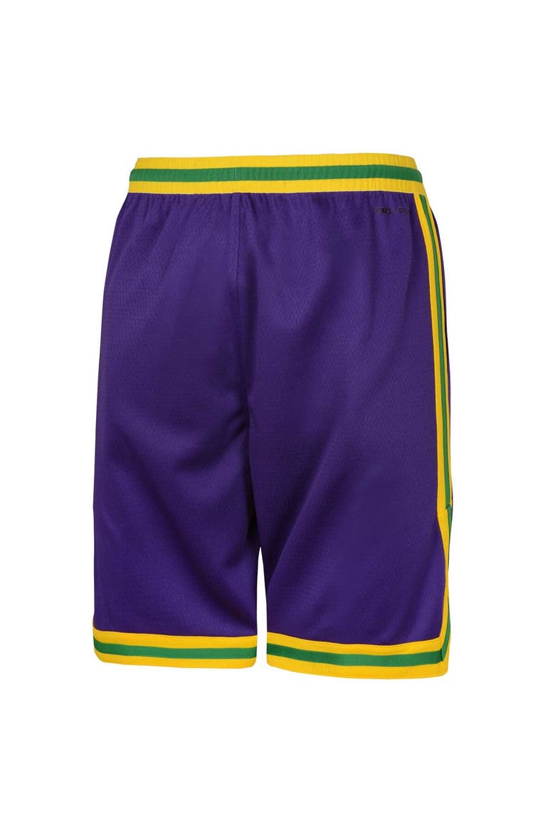 Youth Nike Purple Utah Jazz Classic Edition Swingman Shorts, Alternate, color, Purple