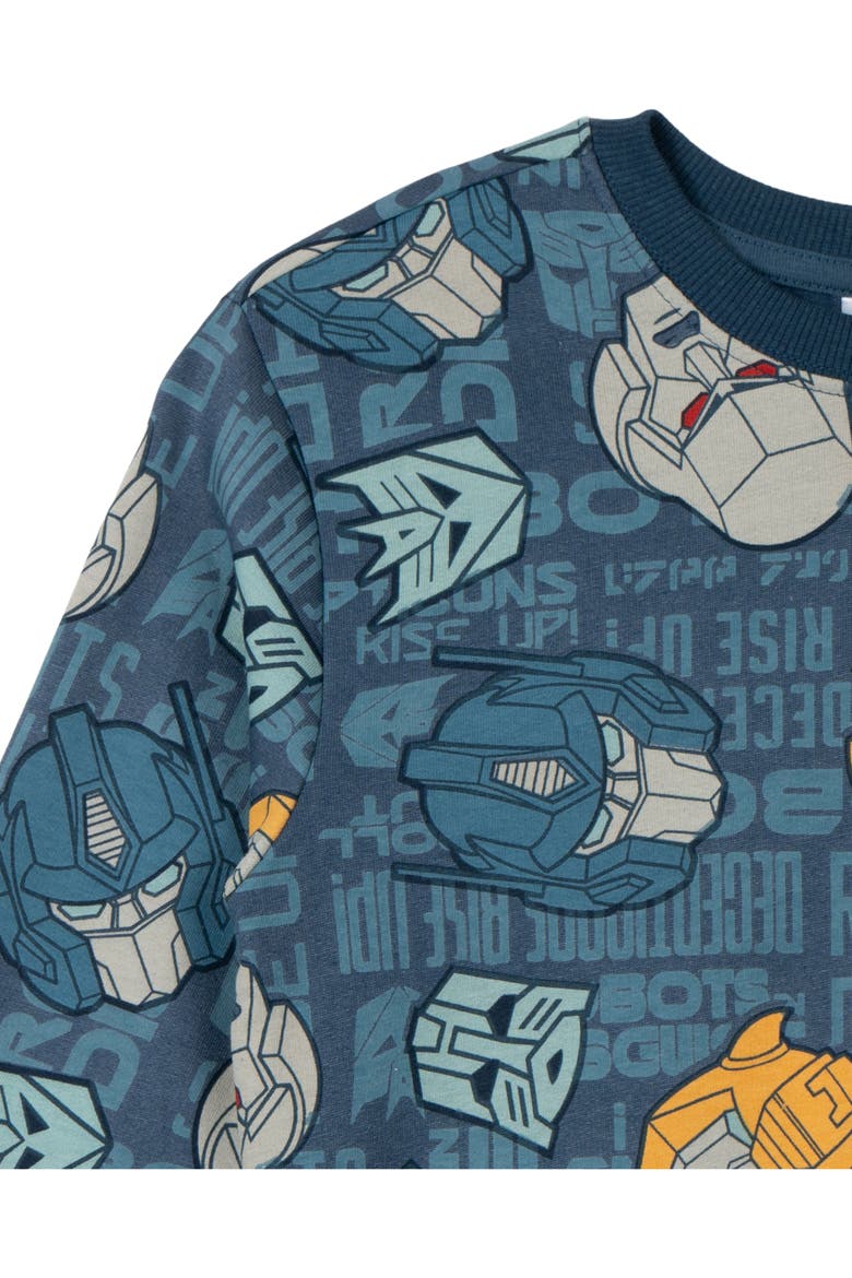 Fleece 2-Piece Sweatshirt and Pants Set, Alternate, color, Transformers Navy