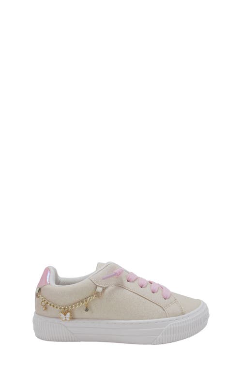 Shop Jellypop Kids' Addyson Charm Sneaker In White