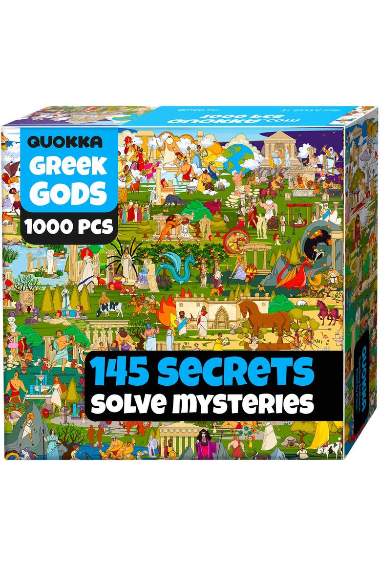 1000 Piece Jigsaw Puzzle for Adults - Mythology Puzzle, Main, color, Greek