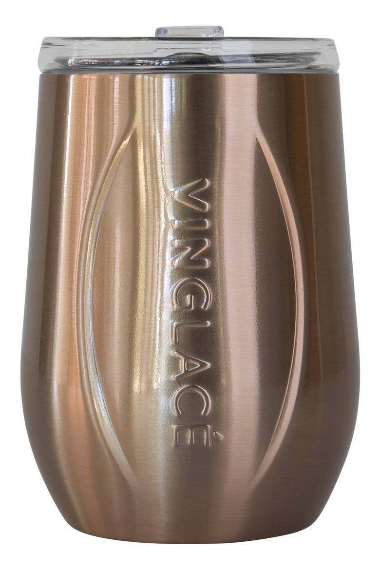 Stemless Wine Glass, Main, color, COPPER