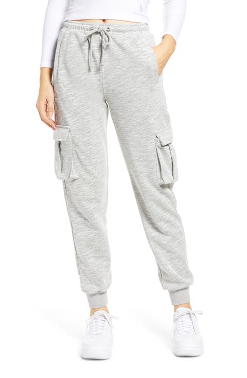 パンツ Logo high-rise cotton-blend sweatpants Amazon.com: chaktkglok Sweatpants Women Comfy Athletic High