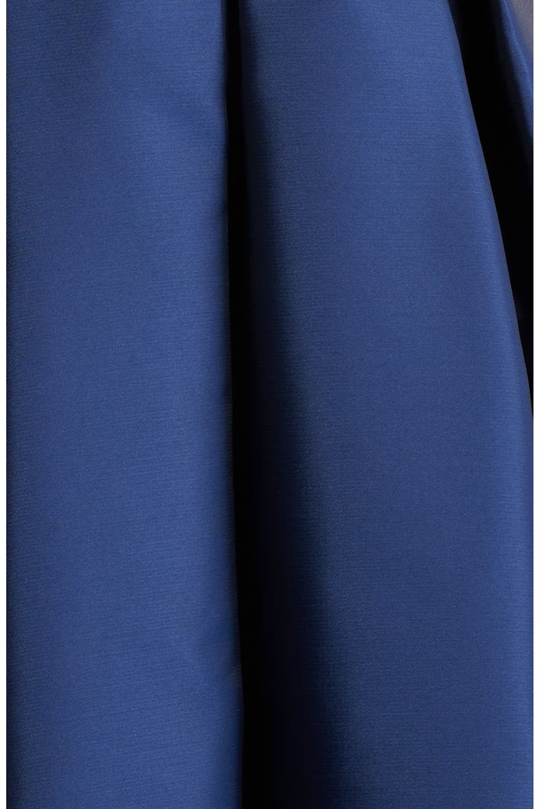Embellished Scoop Neck Ballgown, Alternate, color, NAVY