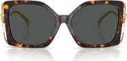 Versace 58mm Square Sunglasses