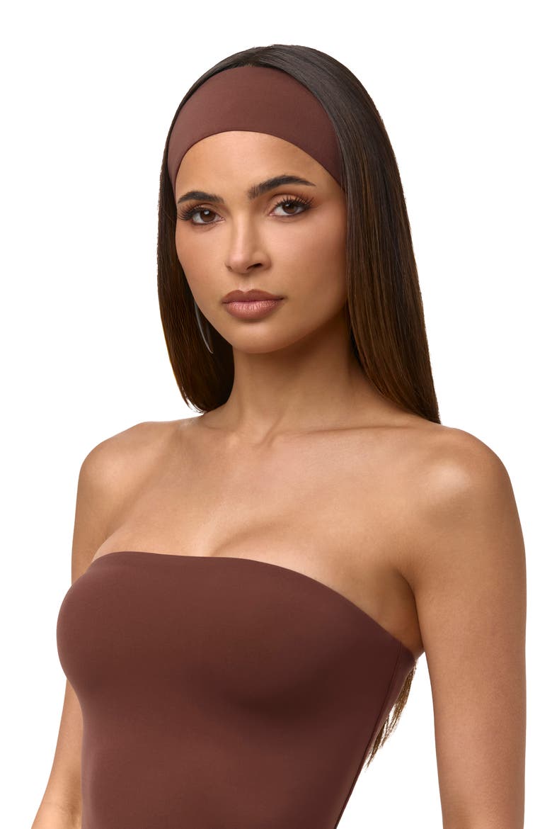Naked Headband, Alternate, color, CHOCOLATE