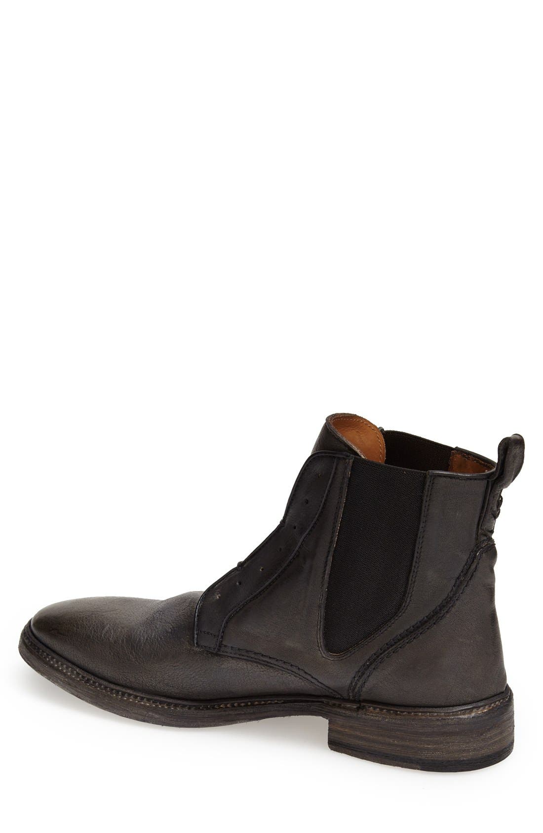 John Varvatos Collection 'Norvegian' Plain Toe Boot, Alternate, color, 