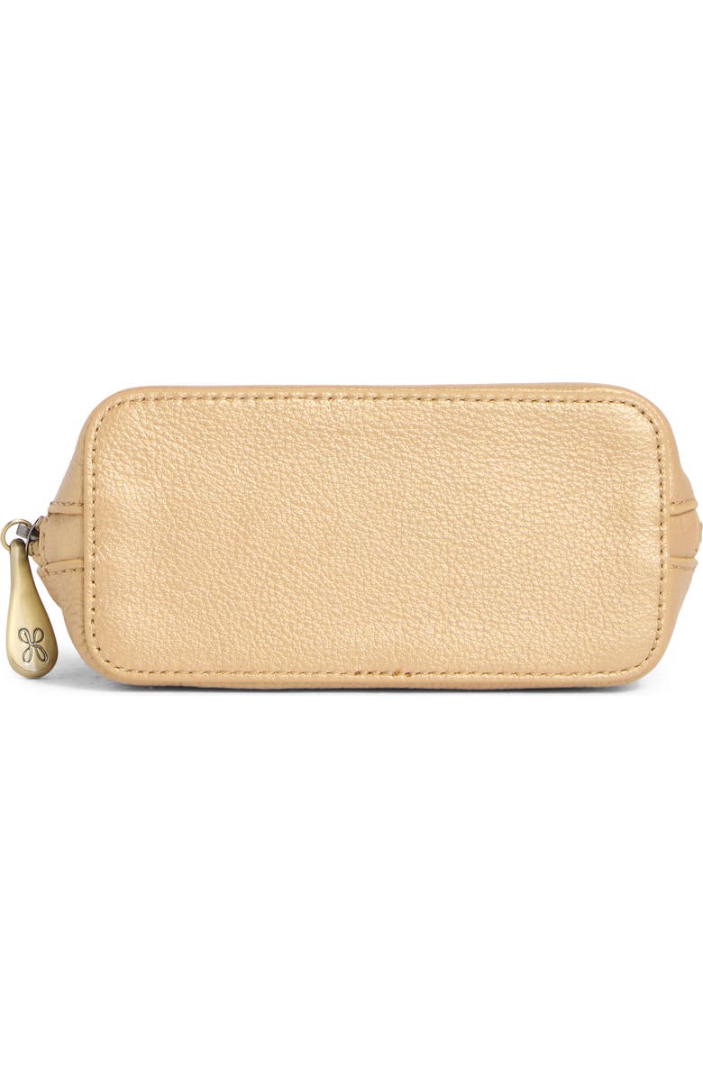 HOBO Nash Calfskin Leather Crossbody Bag, Alternate, color, Dusty Gold