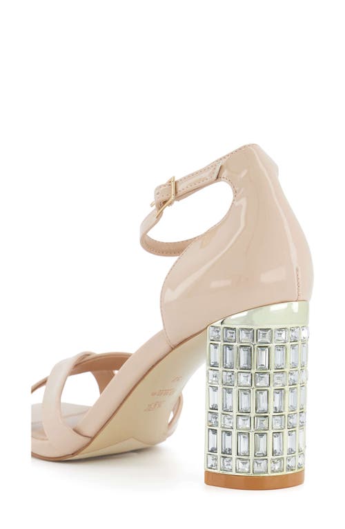 Dune London Malena Square Toe Sandal In Pink