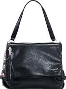 Desigual Medium Faux Leather Backpack