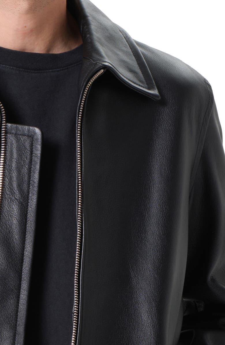 AGOLDE Chadwick Leather Jacket, Alternate, color, 