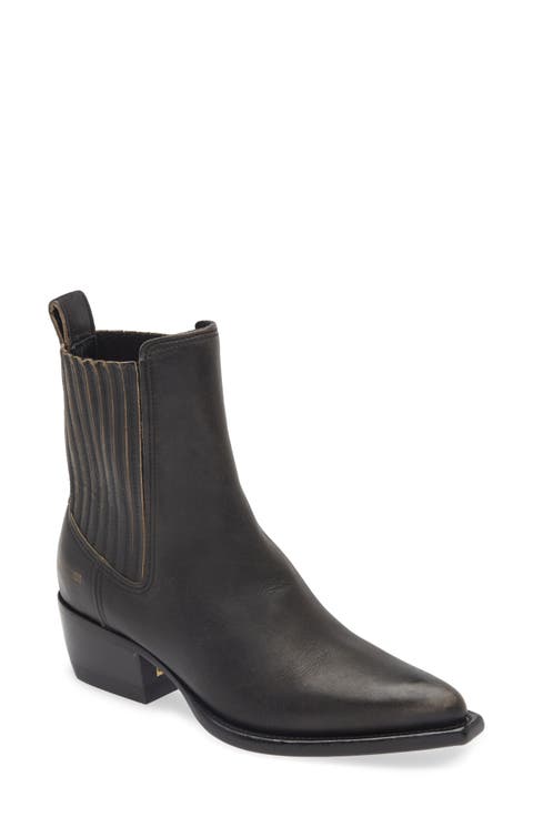 Debbie Pointed Toe Chelsea Boot (Women) (Nordstrom Exclusive)