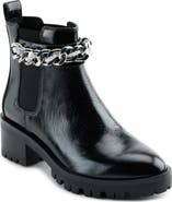 KARL LAGERFELD PARIS Porshay Lug Sole Bootie