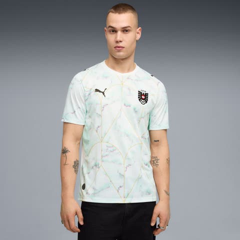 Men's Puma  White Austria National Team 2026 Away Replica Jersey
