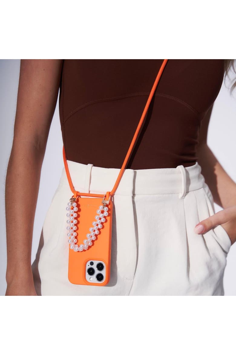 Miami Phone Strap Set, Alternate, color, Orange