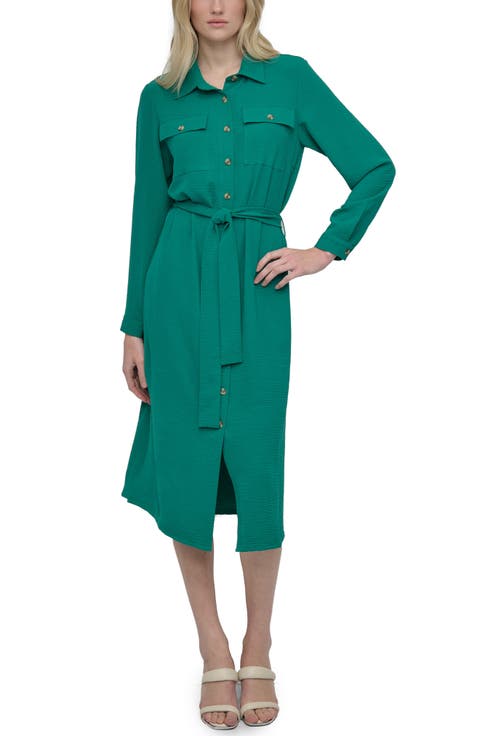 Long Sleeve Shirtdress