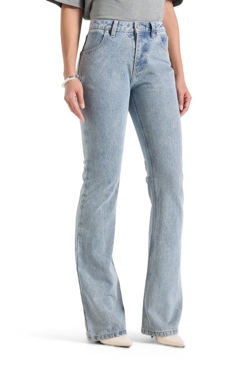 Abbie Stacked Fit And Flare Jean