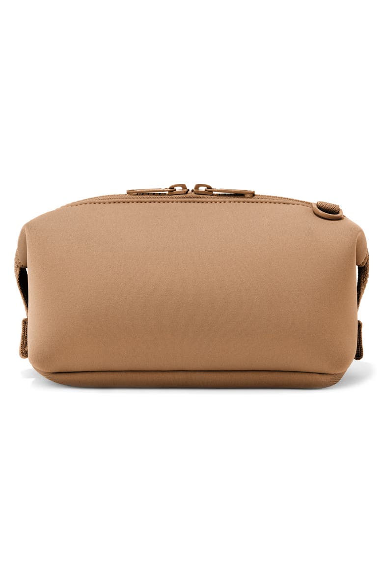 Hunter Small Neoprene Toiletry Bag, Alternate, color, CAMEL