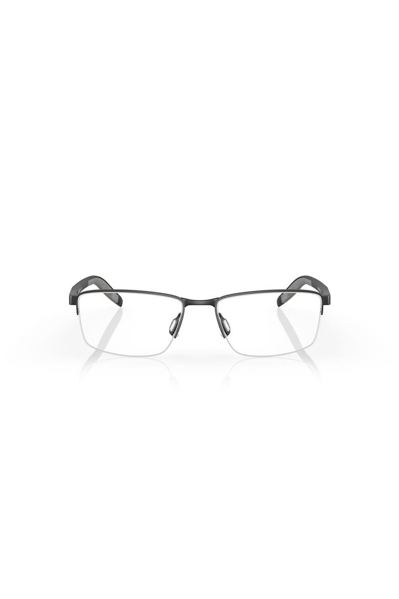 57mm Rectangle optical glasses, Alternate, color, Black