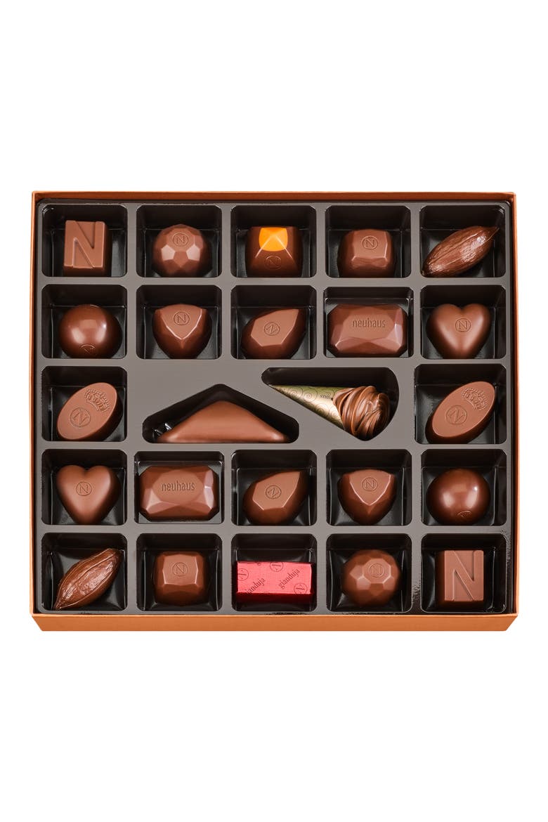 Milk Chocolate Collection 24-Piece Gift Box, Alternate, color, TEAL