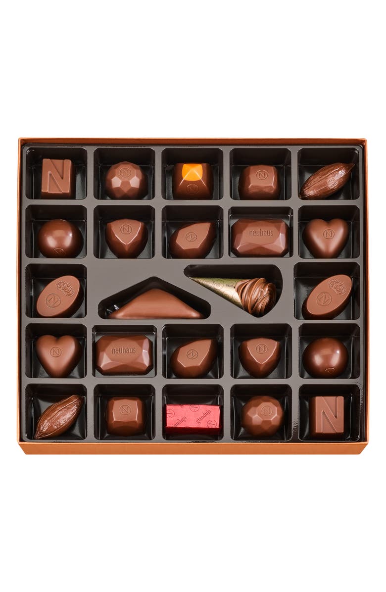 NEUHAUS Milk Chocolate Collection 24-Piece Gift Box, Alternate, color, Teal