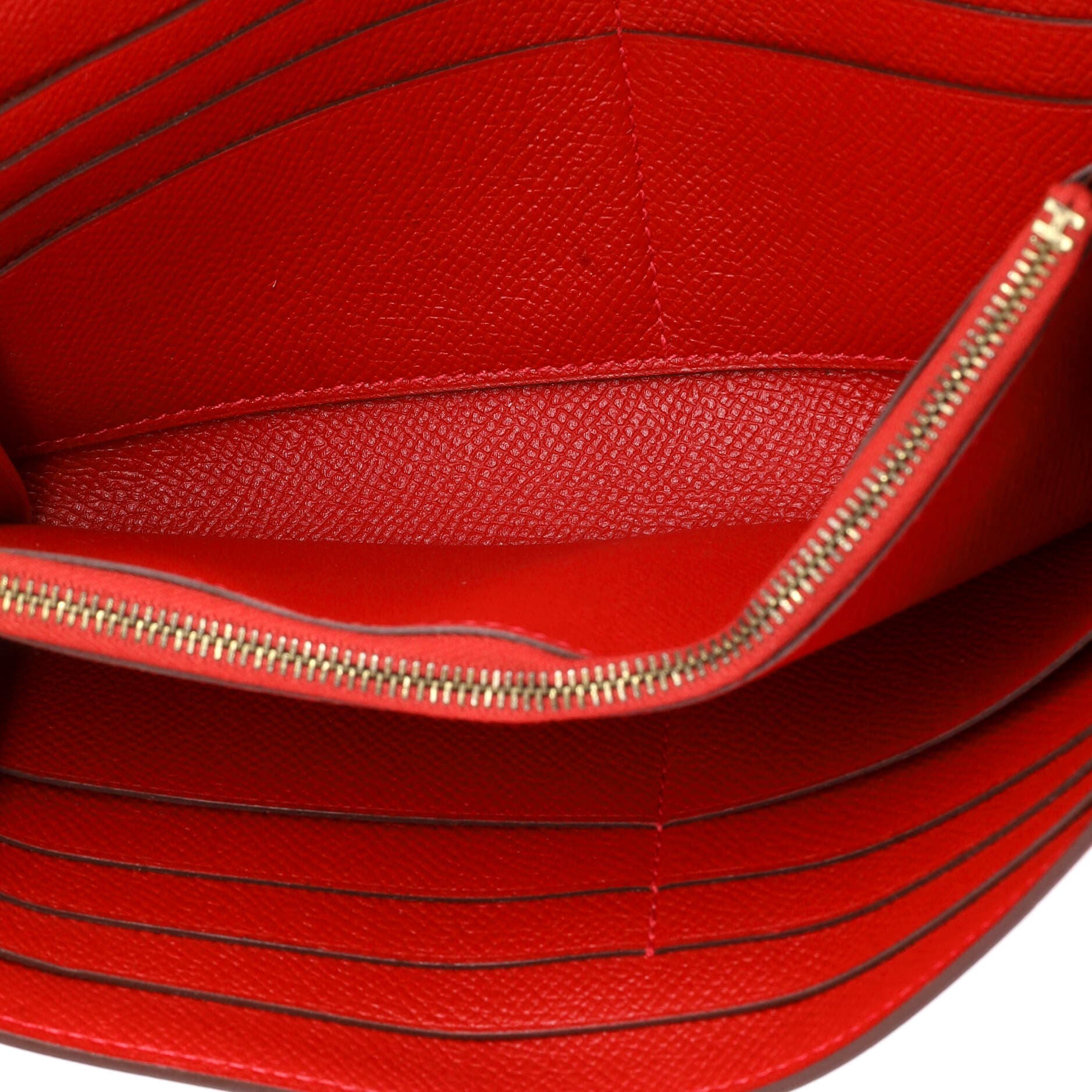 Kelly Wallet Epsom Long, Alternate, color, Rouge Vif