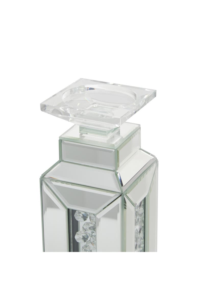 VIVIAN LUNE HOME Set of 2 Glam Wood Candleholders, Alternate, color,